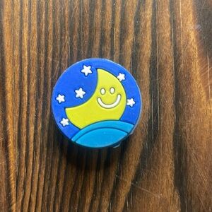 Happy Moon and stars crocs shoe charm jibbitz